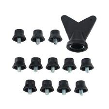 12 borchie per scarpe da rugby