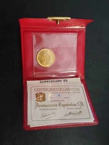 Moneta oro puro carati - moneta, re