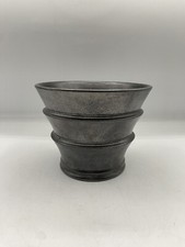 Vintage vaso in ceramica nero