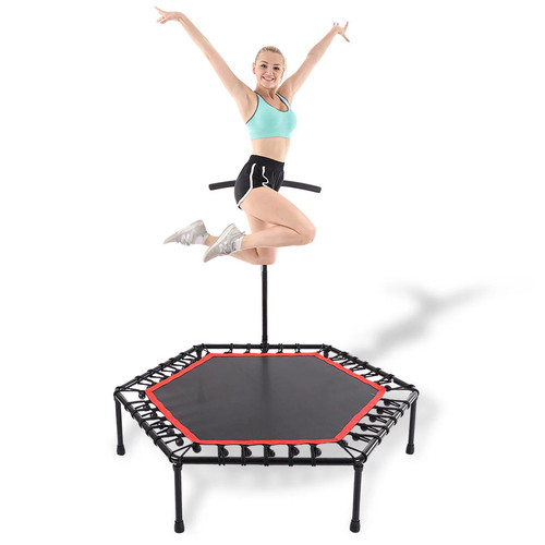 Trampolino fitness esagonale - trampolino,