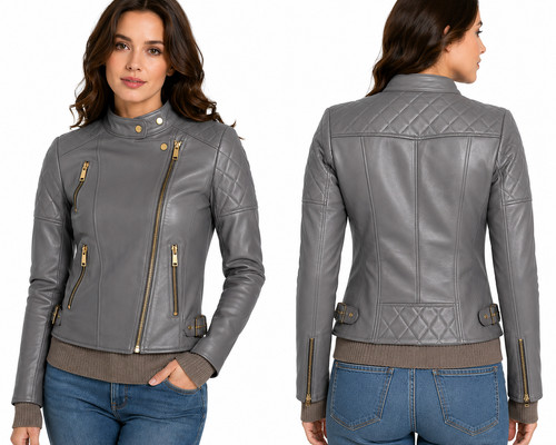 Giacca donna grigia vera - giacca,