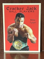 Mike Tyson Cracker Jack  card