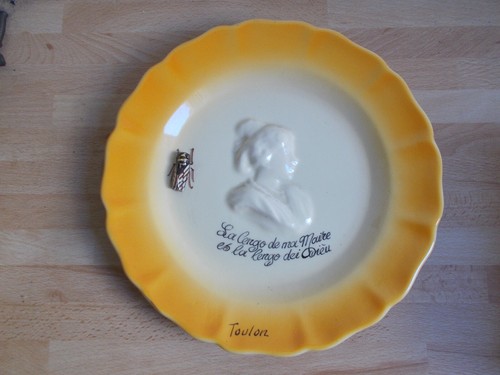 Piatto con cigale - piatto, e