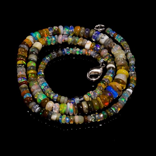 Collana naturale multi opale