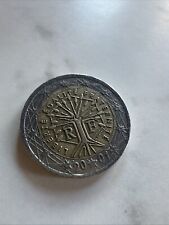 Moneta da 2 euro rara Repubblica Francese 2001
