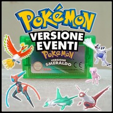 ⭐ Pokémon Smeraldo [VERSIONE EVENTI] MEW DEOXYS Gameboy Advance GBA ITA ITALIANO