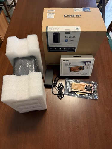 Qnap 253d nas bay nero - nas,