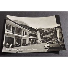 Cartolina Cesana Trinese - Piazza Europa