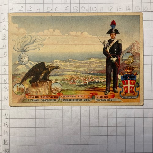 Cartolina legione carabinieri - legione,