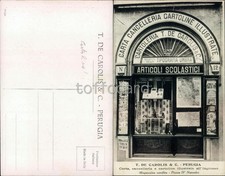 PERUGIA CITTA'-NEGOZIO-CARTOLERIA DE CAROLIS-D12-142