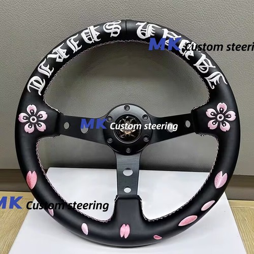 Volante rosa fiori - , ciliegio