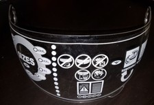 VISIERA TRASPARENTE CHIARA PER CASCO CASCHI VEMAR DA BIMBO BAMBINO MODULARE K401