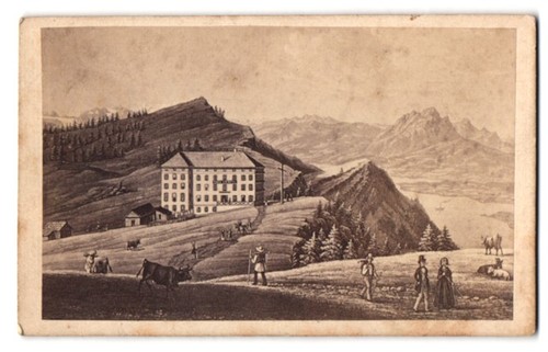 Fotografia rigi auberge - fotografia, l'auberge