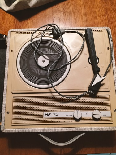 Giradischi portatile vintage - portatile,