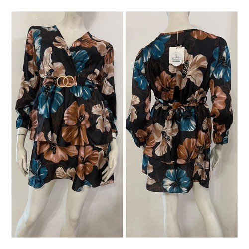 Vestito abito nero fantasia