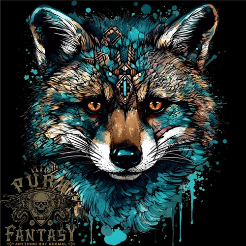 Tribale fox con una - fox,