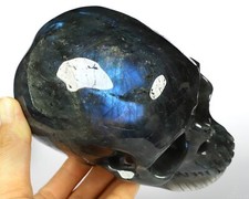 5.1" Labradorite Carved ,Super