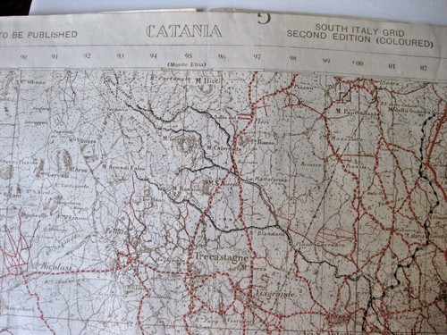 Cartina geografica militare - ,