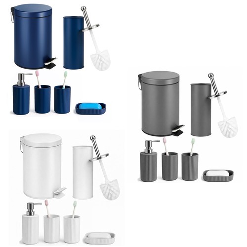 Set accessori bagno - set, 6pz