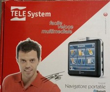 NAVIGATORE Satellitare Tele system Completo   TS 8.2 BT CON SCHEDA SD E CD
