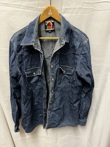 B89 giacca jeans - tg, l