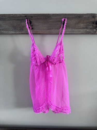 Top lingerie pizzo rosa - , bacche