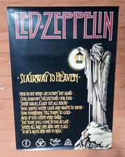 LED ZEPPELIN Stairway to Heaven OFFICIAL GB-POSTER Sheffield printed in UK 2003