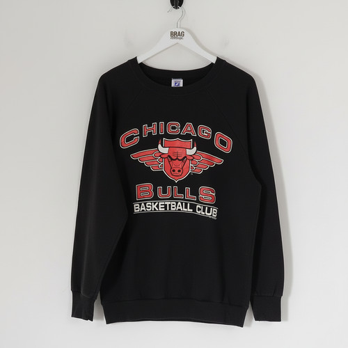Felpa nera chicago bulls - felpa,