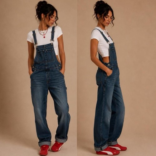 Salopette gap denim donna - salopette,