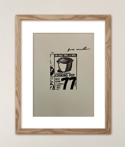 Andy warhol original - original, signed