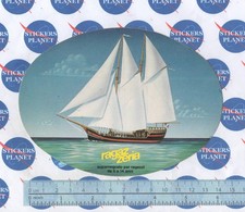 ADESIVO VINTAGE STICKER AUFKLEBER AUTOCOLLANT RAGAZZERIA NEGOZIO PER RAGAZZI