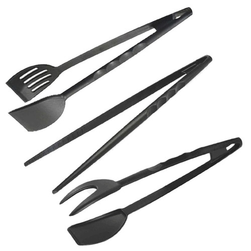 Kit utensili cucina nylon set - utensili,