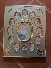 Cornice Porta Foto da Tavolo o Parete Multipla Multifoto Fotografie in Alluminio