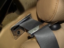 MG MGF MGTF TF SET GUIDA ORDINATA CINTURA DI SICUREZZA ALLUMINIO - finitura spazzolata o POLISHED 