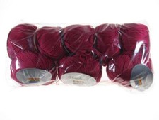 GOMITOLI 100% COTONE ROSSO