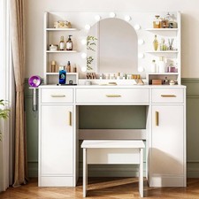 Scrivania Vanity con Specchio