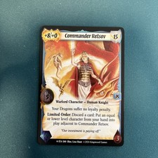 Warlord TCG Legendary FOIL EA