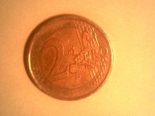 2 E 02 Gre  , 50 cents Spa 00 , 20 ce Eire 2005 (circ)  , 10 ce Ger 02 ,1 c. Cas