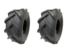 Set di 2 Pneumatici, Deli 15X6.00-6 Tiller Trencher Lug Traction AG, 4 Strati, Tubeless