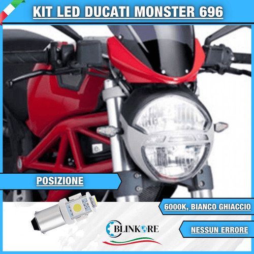 Faro led ducati - ducati, monster