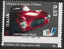 56826 - ITALIA - Sassone 2349 EB - FRANCOBOLLO con errore - CARS Cisitalia