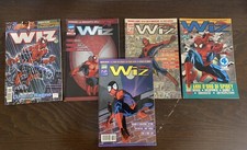 Marvel Italia Rivista WIZ Lotto 5 Fumetti con Protagonista L’Uomo Ragno Anni 90