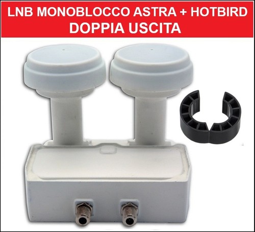 Lnb monoblocco doppia - monoblocco, uscita
