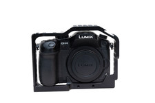 Panasonic Lumix GH4 Mirrorless Camera with cage only 1380 shutter actuations