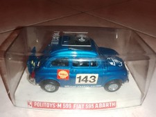 FIAT 595 500 L POLITOYS M SCALA 1:25 M 599  DIECAST POLISTIL VINTAGE