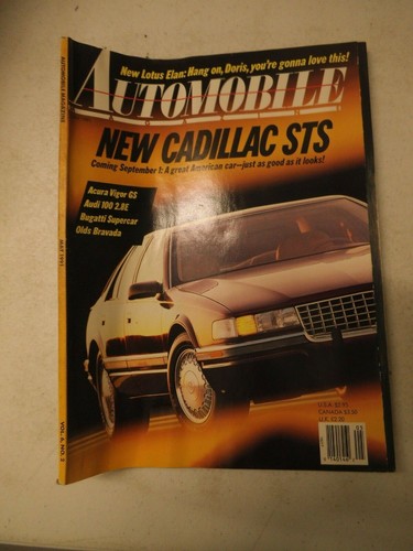 Automobile magazine may - magazine, 1991