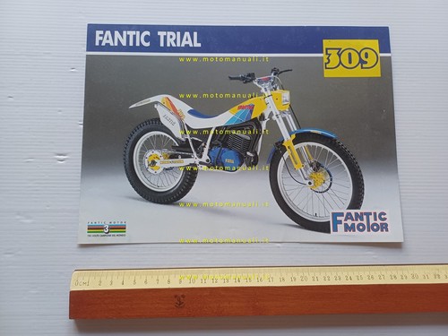 Fantic trial 309 1990 depliant - 1990,