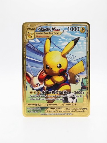 Soccer pikachu vmax pokémon - soccer,