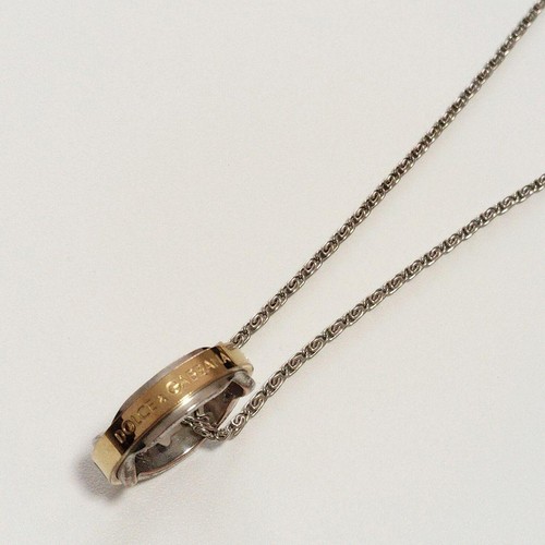 Collana con ciondolo - , anello
