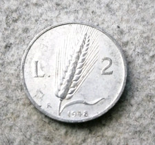 Moneta Da 2 Lire 1948